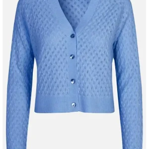Wool & cashmere cardigan blue heaven – Rosemunde