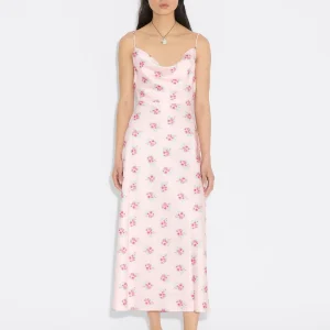 Eila Print Dress Lt. Pink Mix