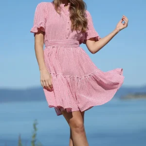 Ambrosia Short/SS - Red Check