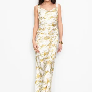 Anna Dress Yellow Mimosa P