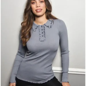 Silkebluse – Rosemunde Tradevins Blue
