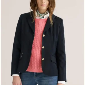 ELIN BLAZER BLÅ – NEWHOUSE