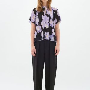 Hendra IW Top, Lavender Poetic Flower