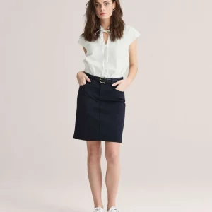 Chinos Skirt Navy – NEWHOUSE