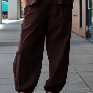 Otilia Pants Dark Brown