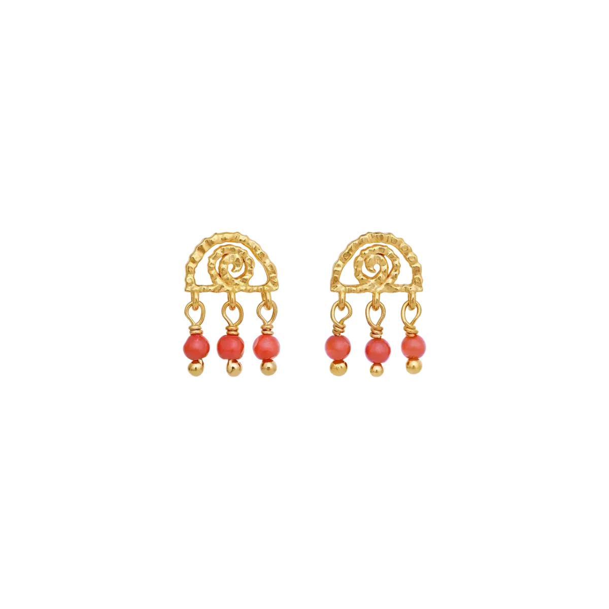 Mirri Earrings Gold - Image 2