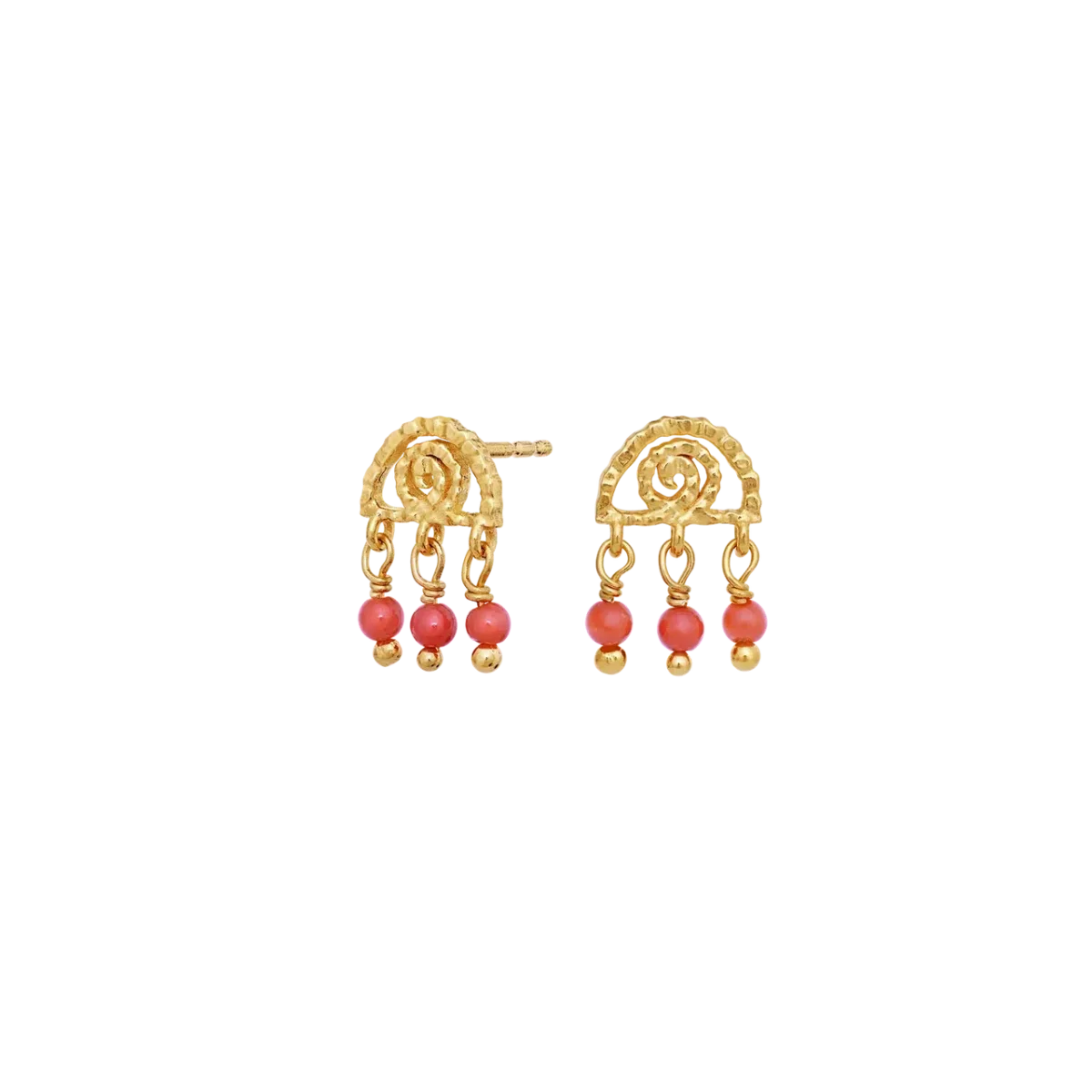 Mirri Earrings Gold - Image 3