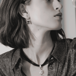 Audrey 3 Stone Cord Necklace – DANSK COPENHAGEN