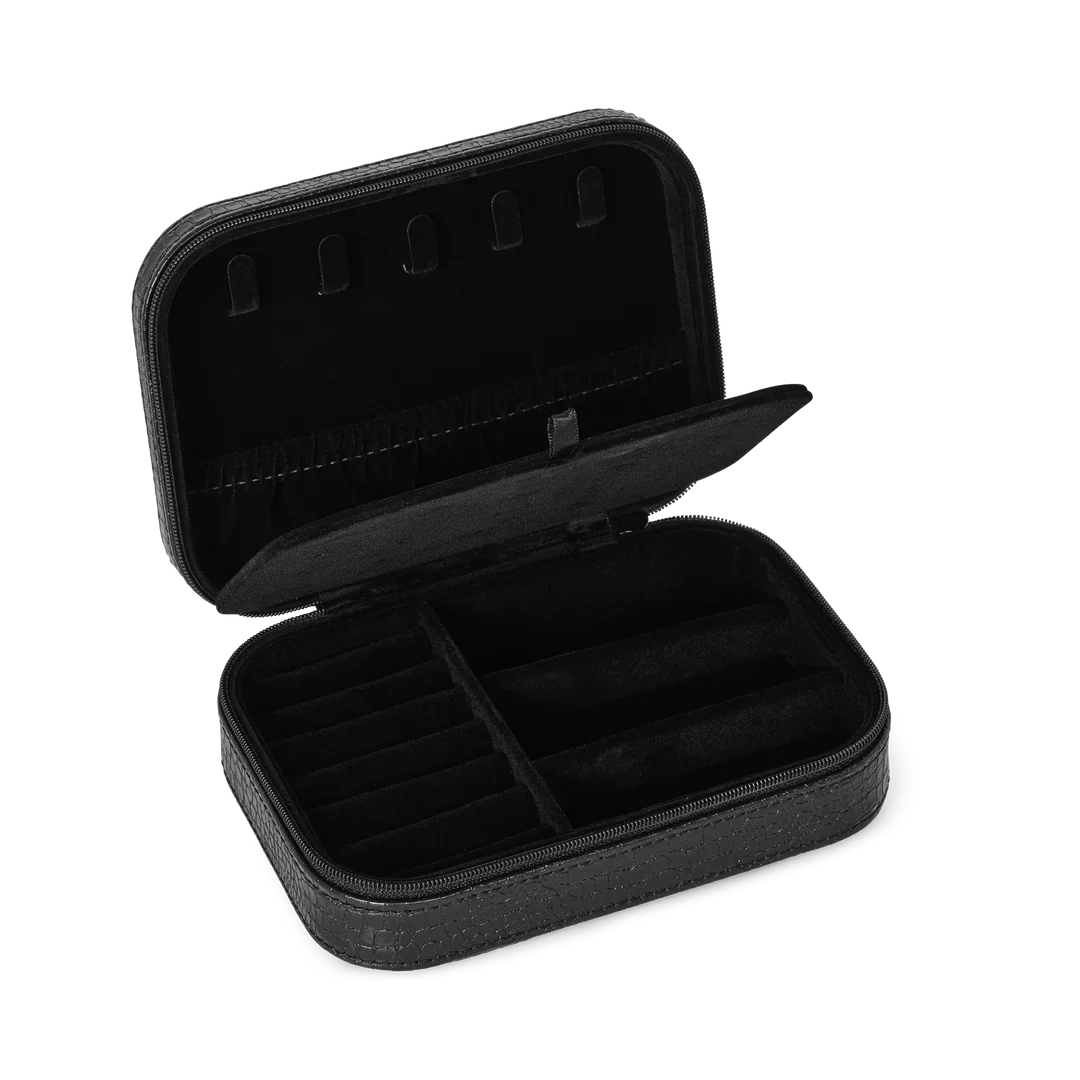 Day Croc Jewelry Zip Box Black - Image 3
