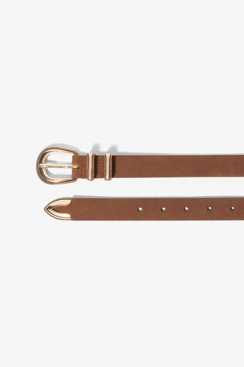 Aubrey Belt Brown Gold - Image 3
