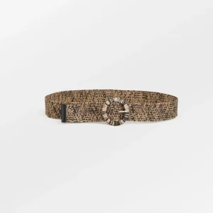 Wide Zia Belt Black