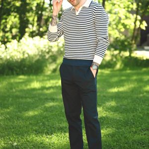Morello Elax Chinos, Navy