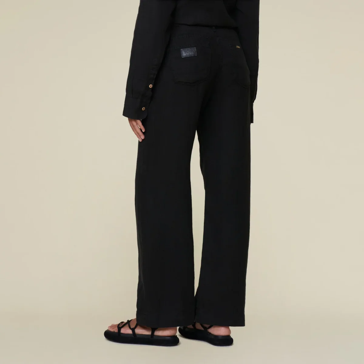 Culotte 7596 Black Linen Black - Image 4