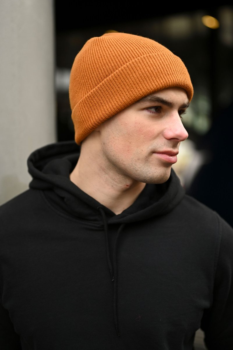Emilio Beanie, Warm Ochre - Image 3