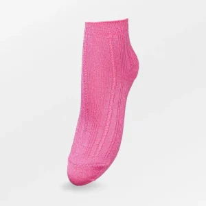 Glitter Dollie Sock Hot Pink