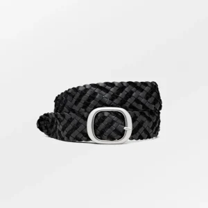 Rochel Mix Braided Belt Black
