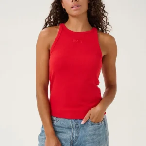 DrewGZ SL Logo Tank Haute Red