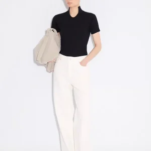 W Wide Jeans Ecru