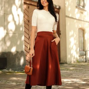 Zilky IW Skirt, Brandy Brown
