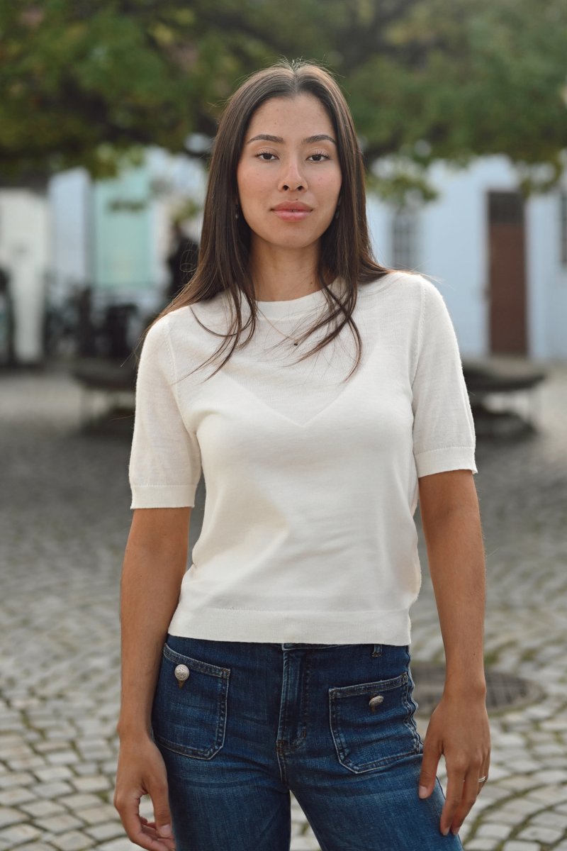 Miriam Top, Krem - Image 2