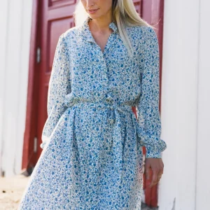 RAUSGry Astrid Shirt Dress AOP Q Harbor Flower