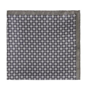Silk Pocket Square, Olive