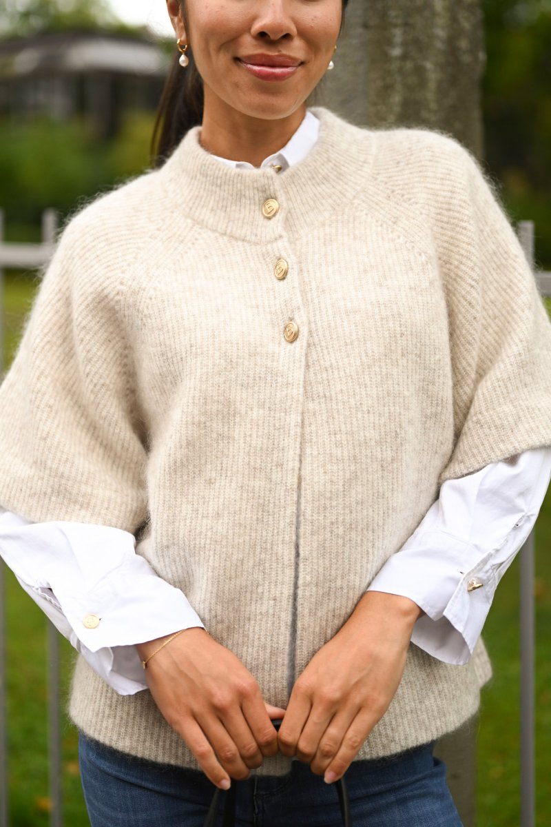 Vilanie Cardigan, Sandstorm Melange - Image 4