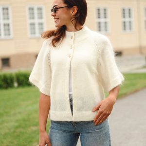 Vilanie Cardigan, Ecru