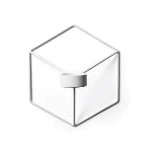 POV Candle Holder Wall S White